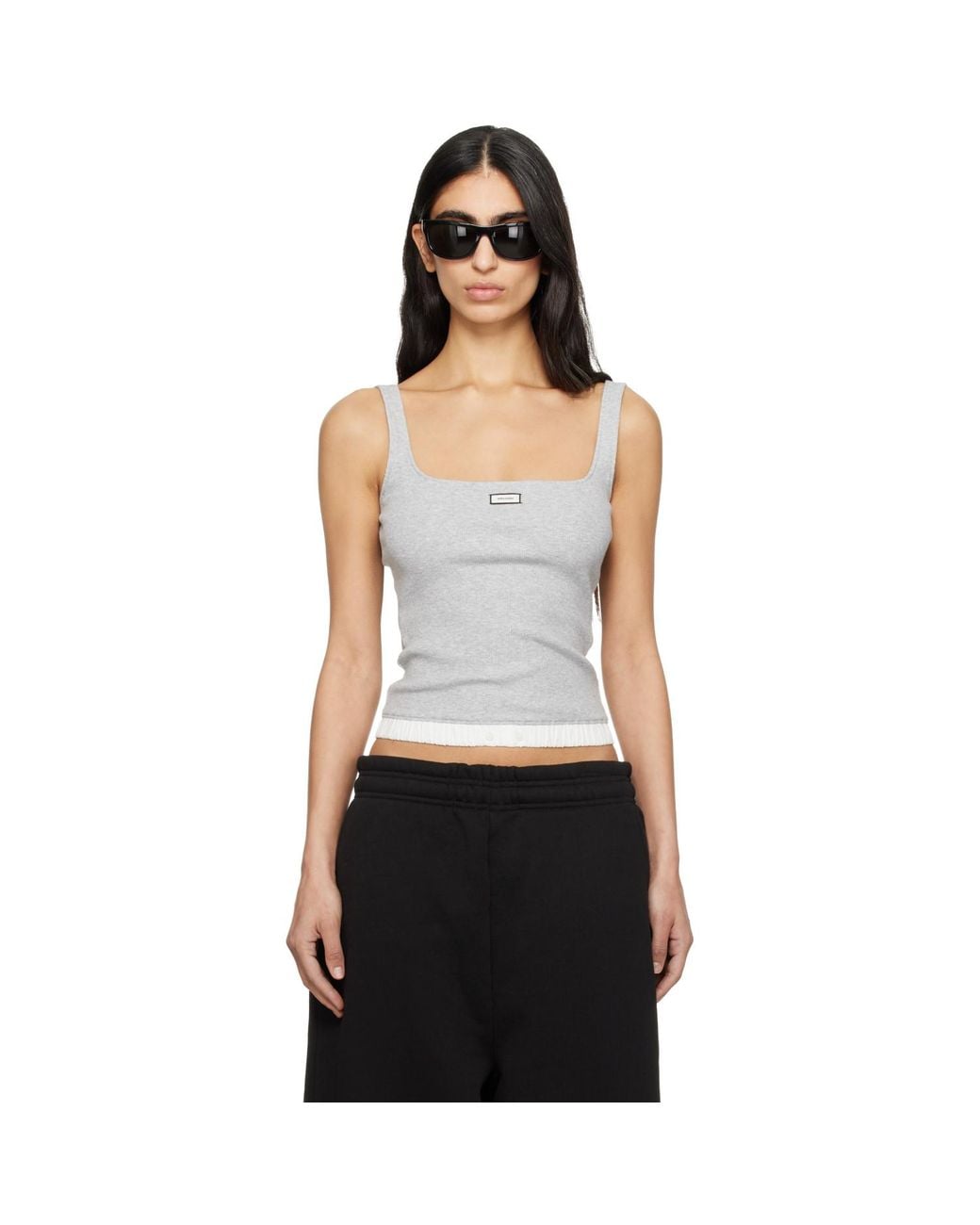 Entire studios Black Lounge Tank Top