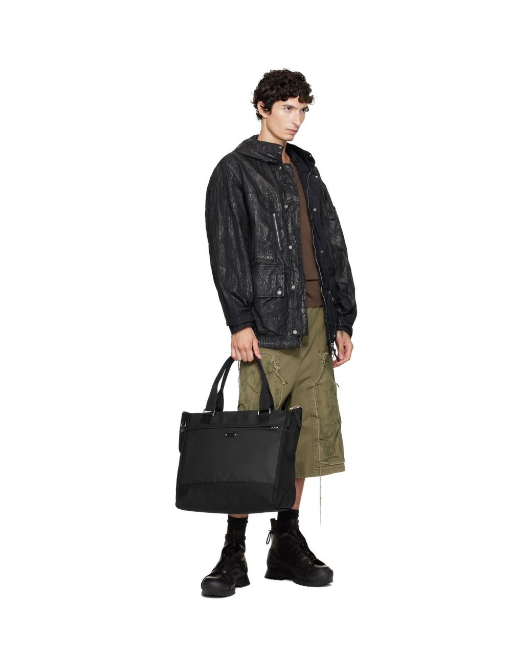 Master Piece Black No.02563-V3 Tote for men