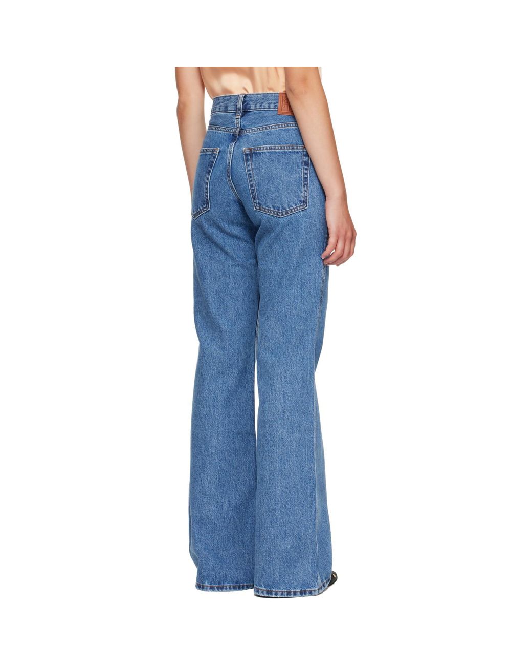 Anine Bing Blue Wyatt Jeans