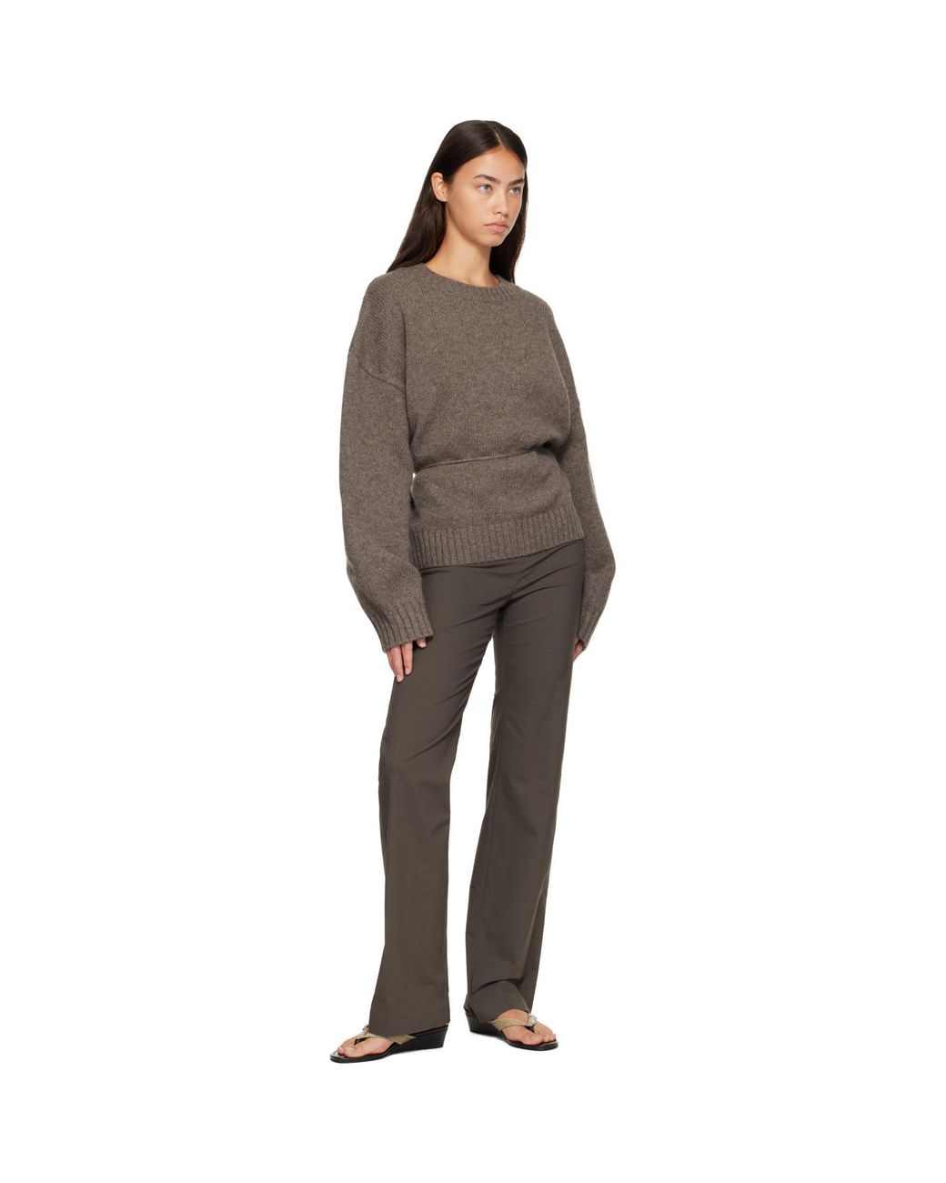 St. Agni Gray Studio Trousers