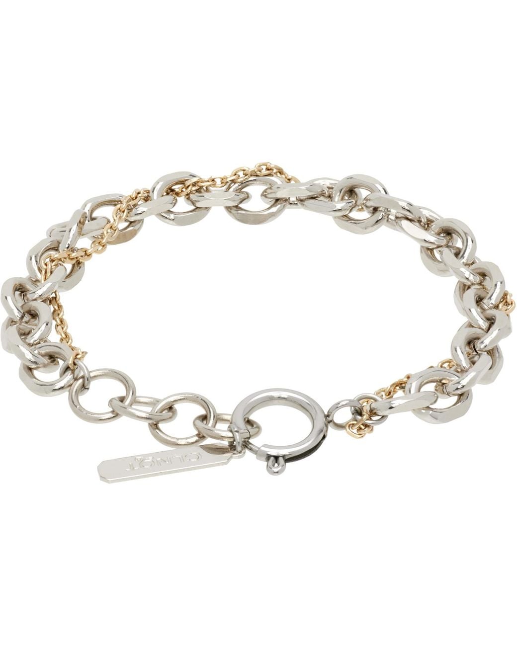 Justine Clenquet Metallic Dana Bracelet for men