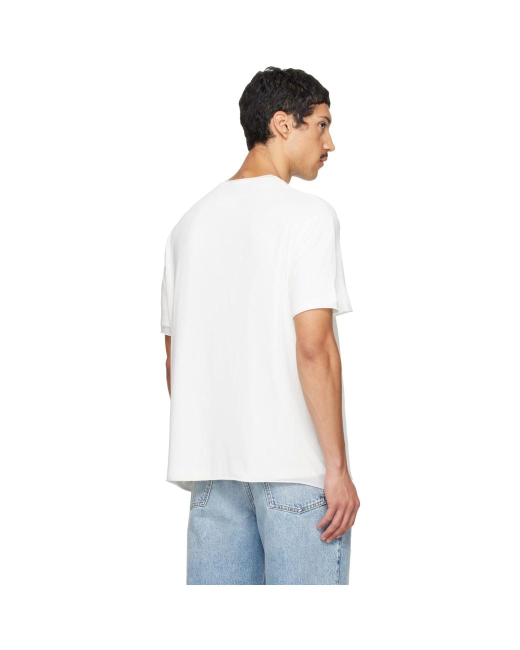 Maison Margiela White Fusion Double T-Shirt for men