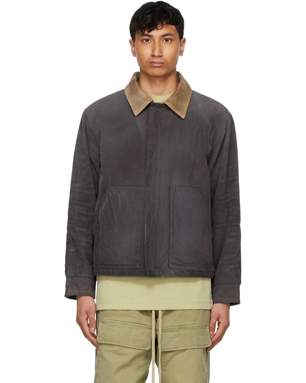 Fear Of God Canvas Work Vest Rust