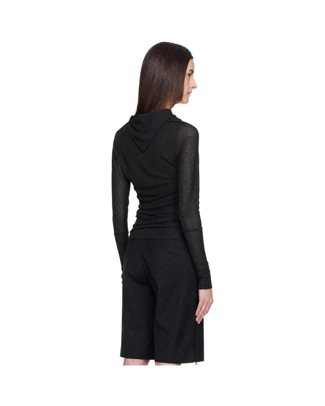 Proenza Schouler Black Golda Top