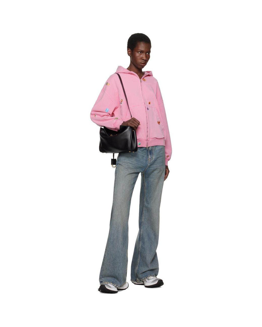 Balenciaga Black Rodeo Shoulder Bag