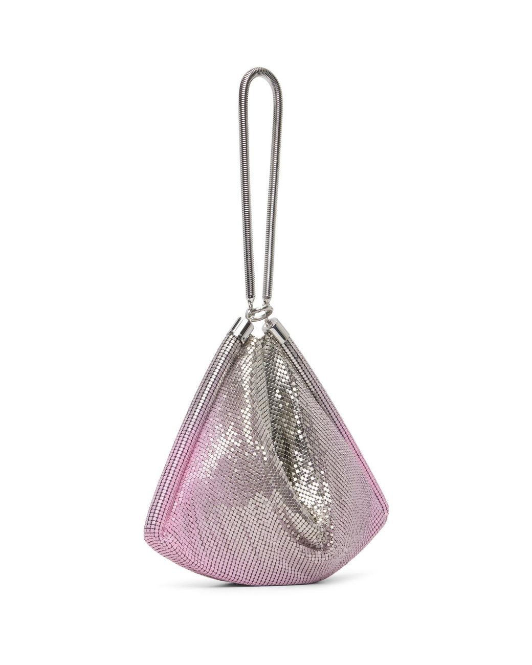 Rabanne Purple Chainmail Pocket Bag