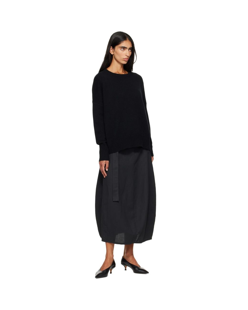 Lisa Yang Black Mila Sweater