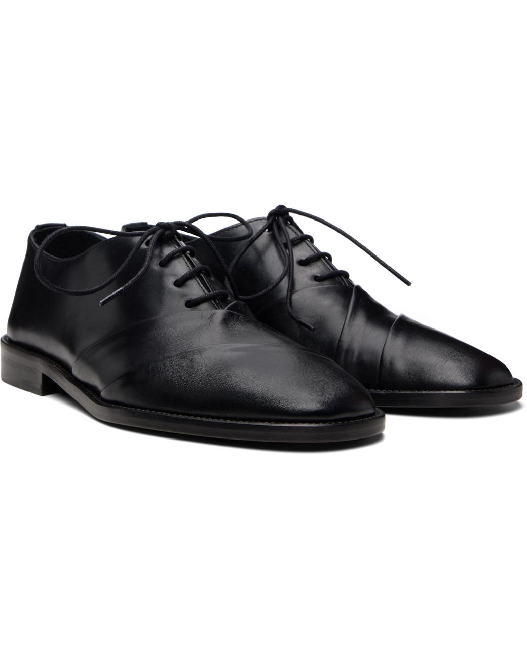 Hereu Black Retall Derbys for men