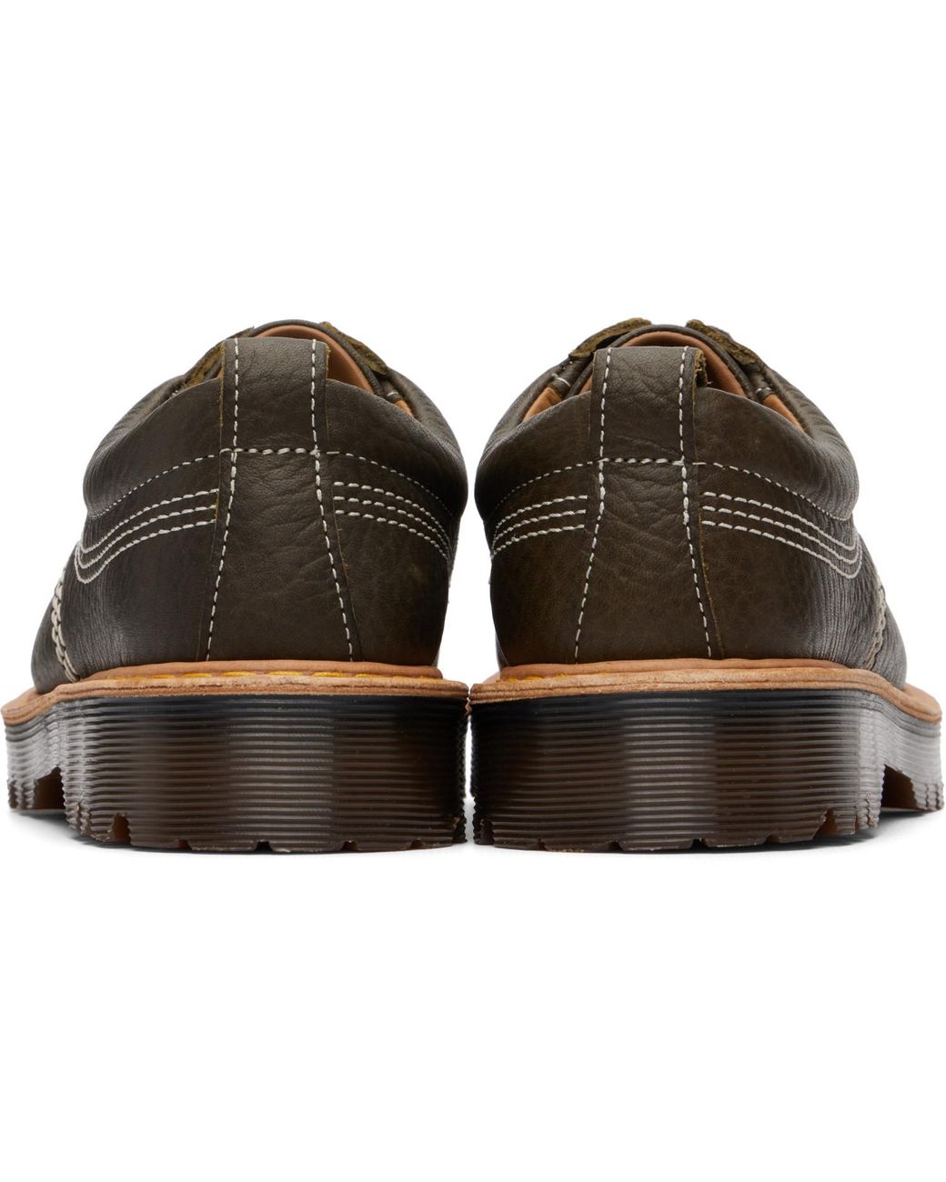 Dr. Martens Brown Khaki Lowell Derbys for men
