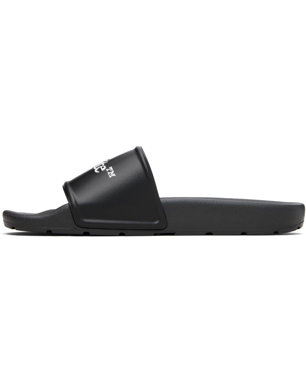 Off-White c/o Virgil Abloh Black Bookish Slides for men