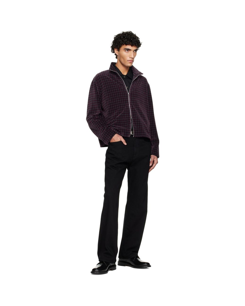 Our Legacy Black Uniform Parade Derbys for men