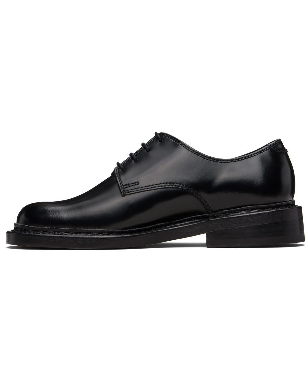 Our Legacy Black Uniform Parade Derbys for men