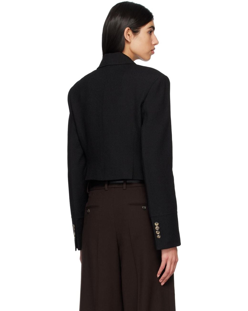 RECTO. Black Hospel Jacket