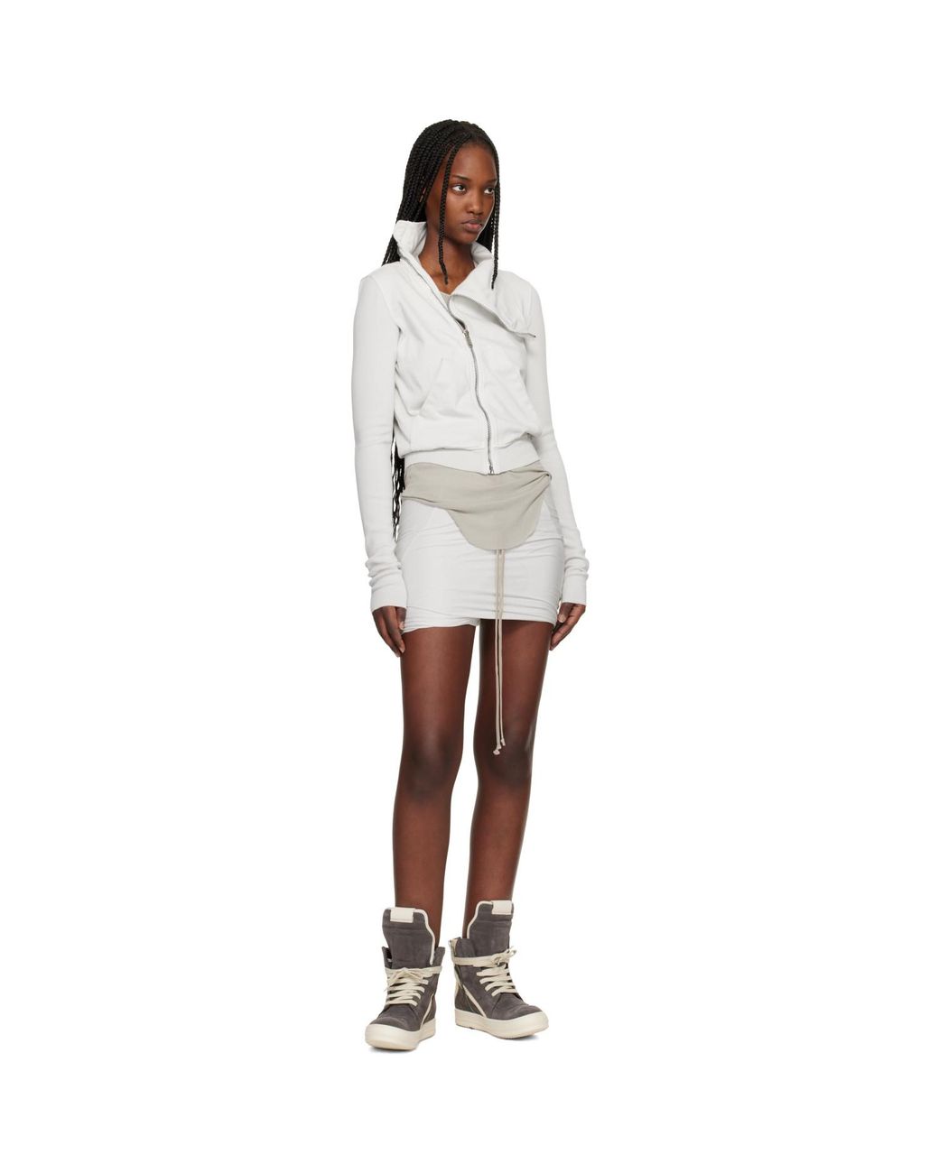Rick Owens Black Off- Temple Buds Shorts
