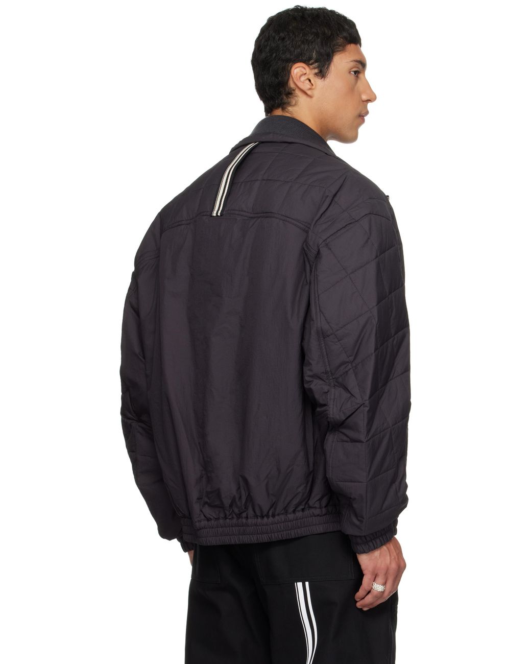 Mordecai Blue Barakuda Quilted Jacket for men