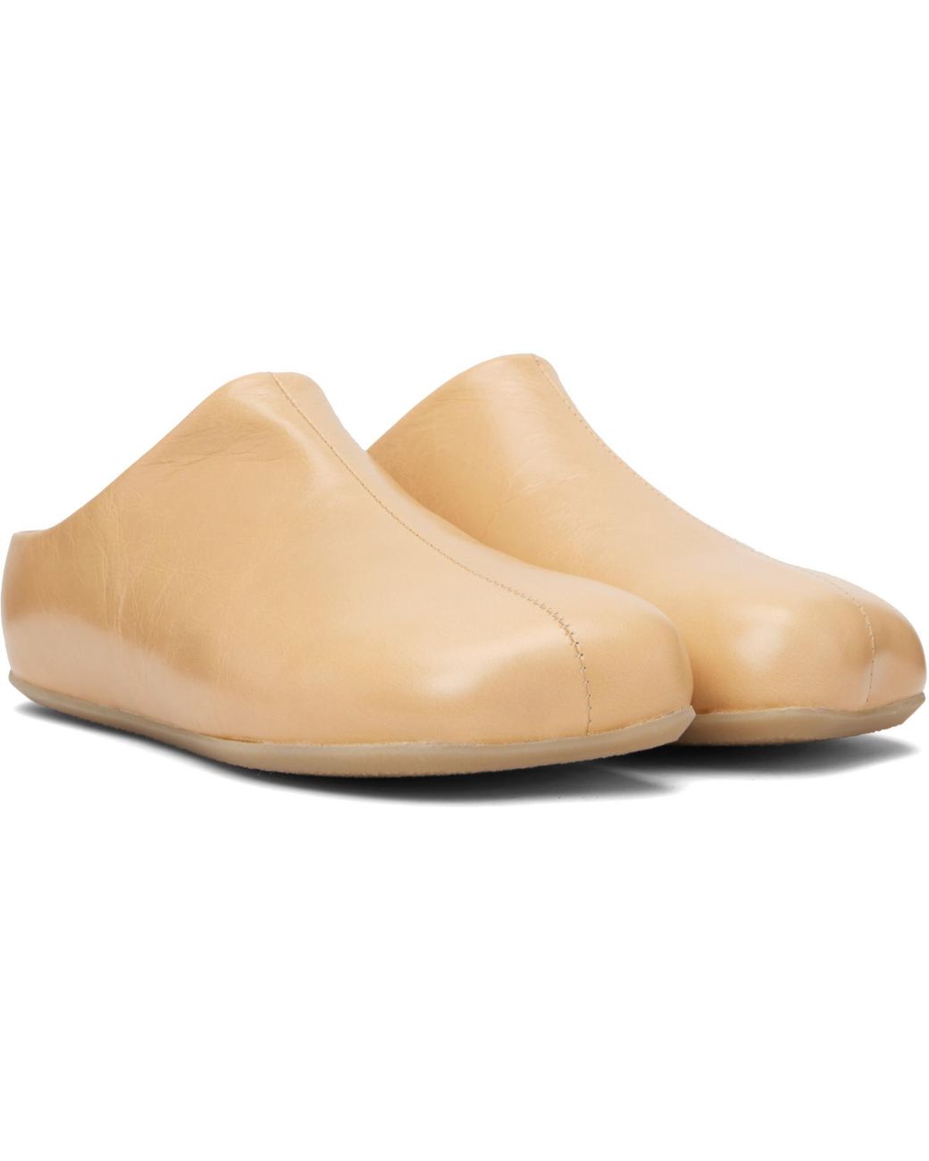 MM6 by Maison Margiela Black Factory Sabot Loafers