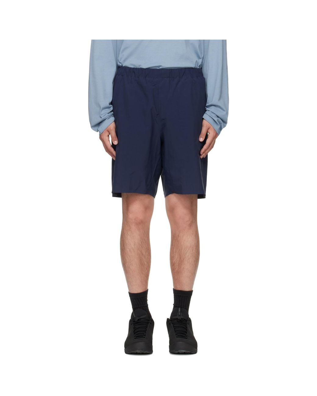 Veilance Blue Spere Sl Shorts for men