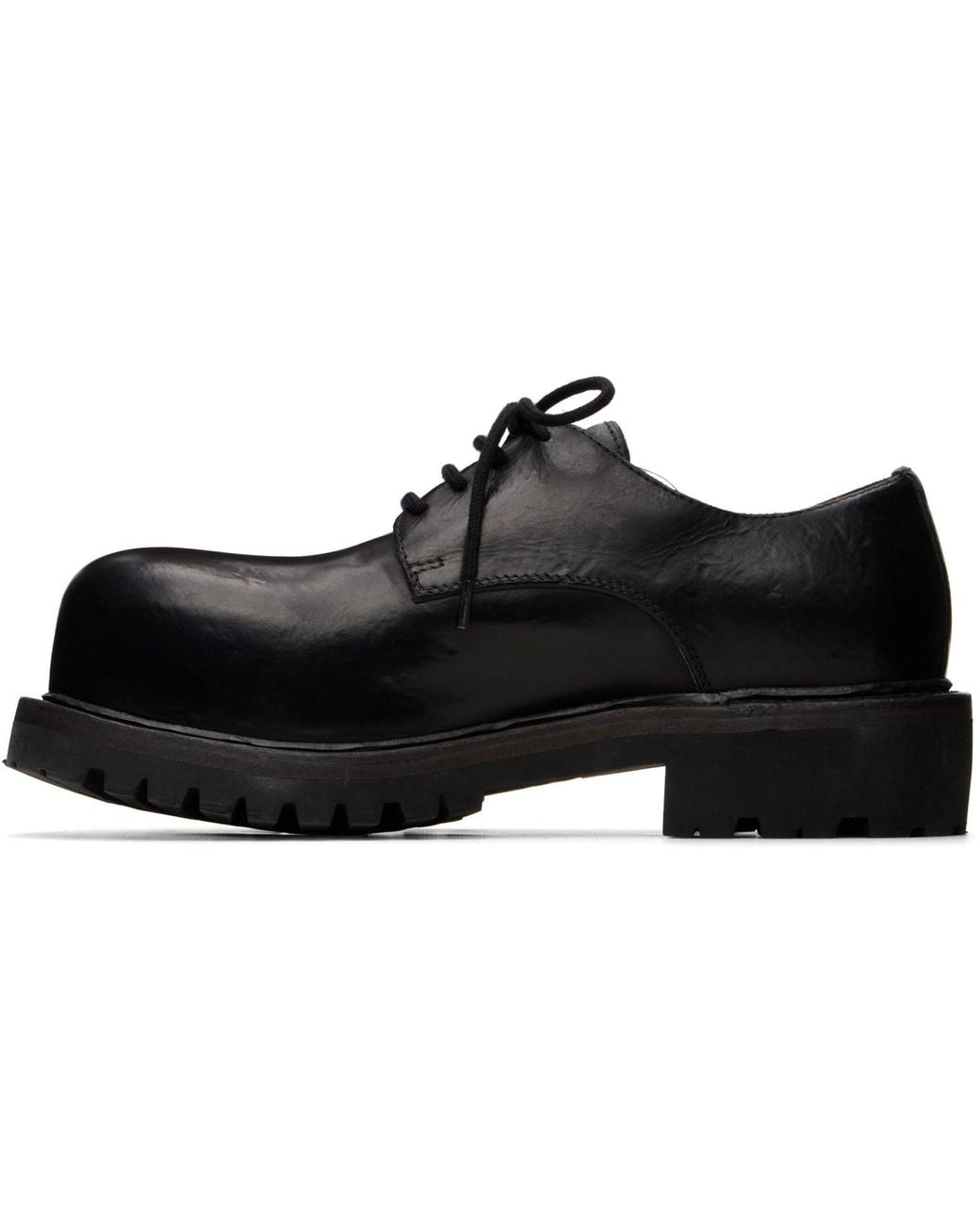 A Diciannoveventitre Black Fiore Prisma Derbys for men