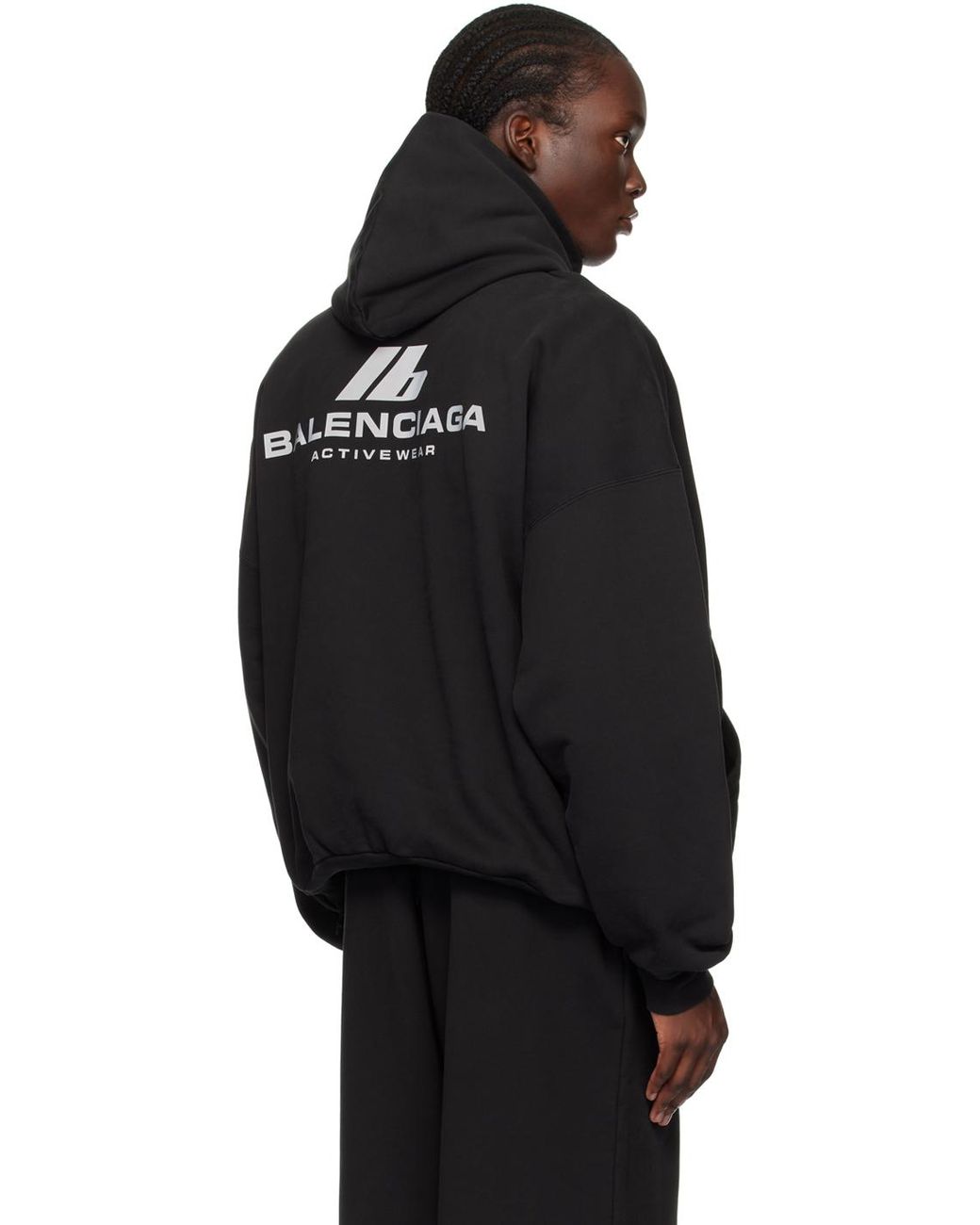 BALENCIAGA Activewear フーディ ブラック 【公式通販】