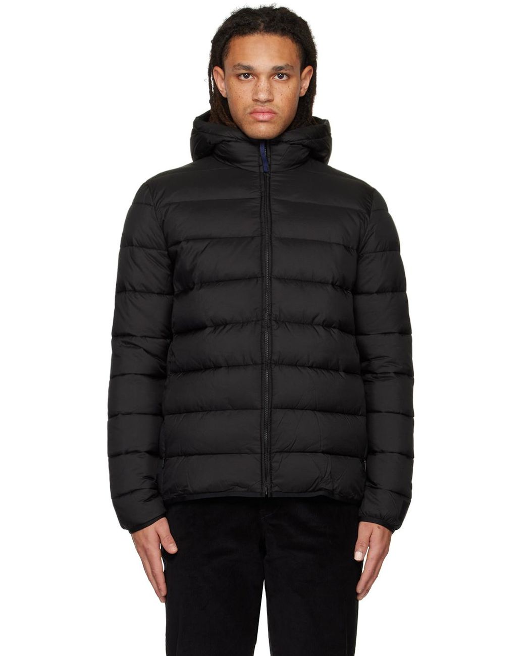 PS by Paul Smith Black Wadded Jacket for Men | Lyst Canada