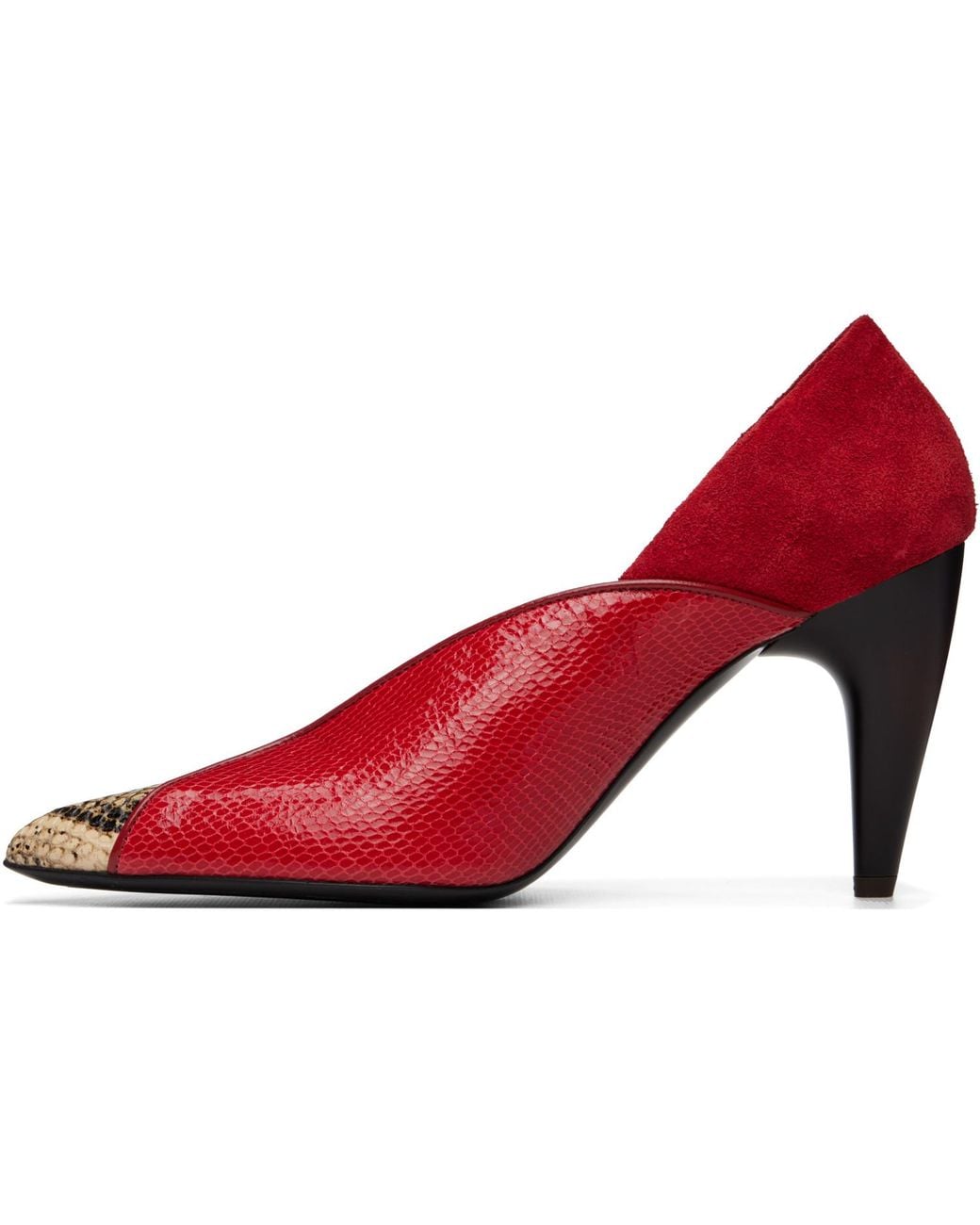 Isabel Marant Red Luza Heels