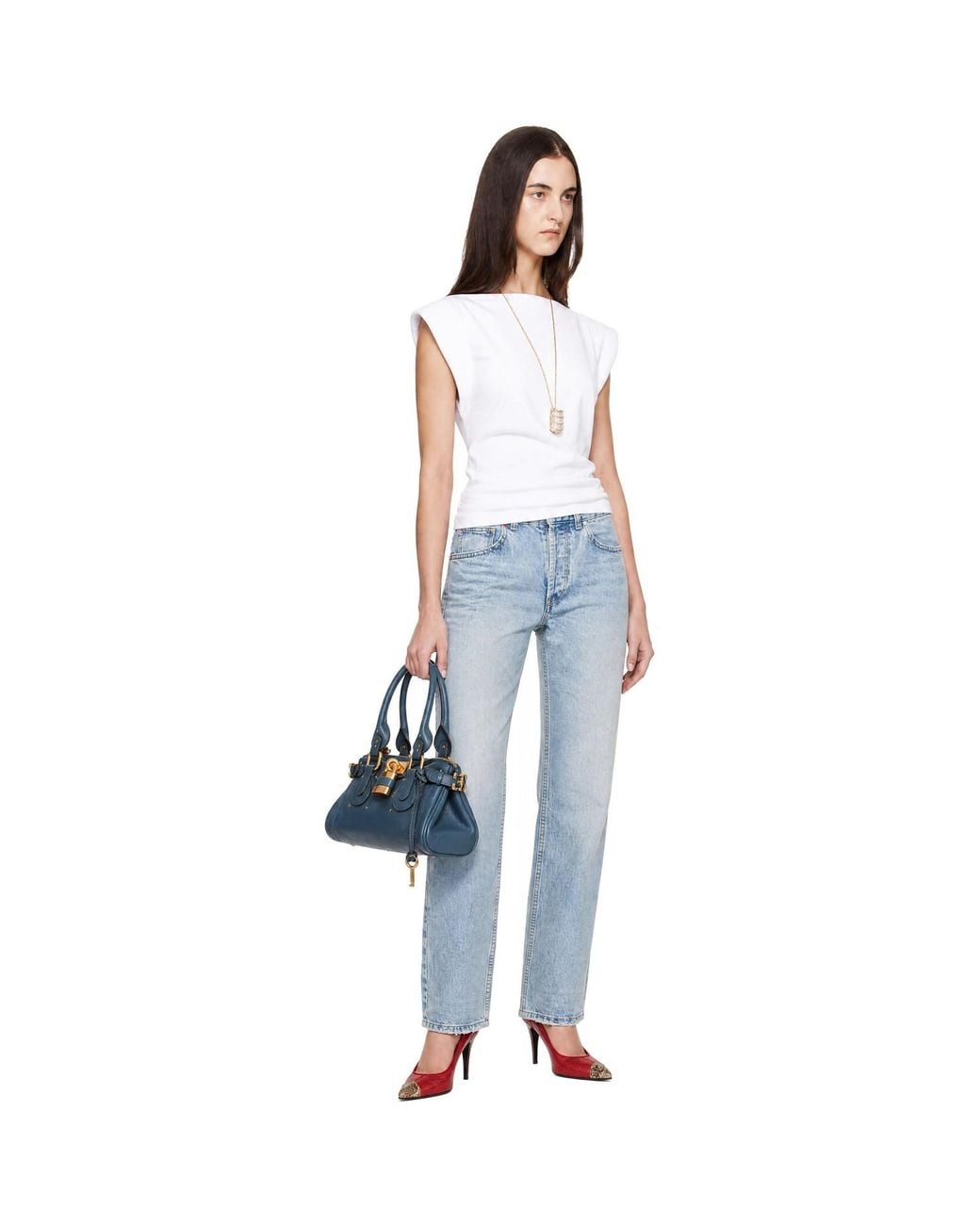 Isabel Marant Blue Daya Jeans