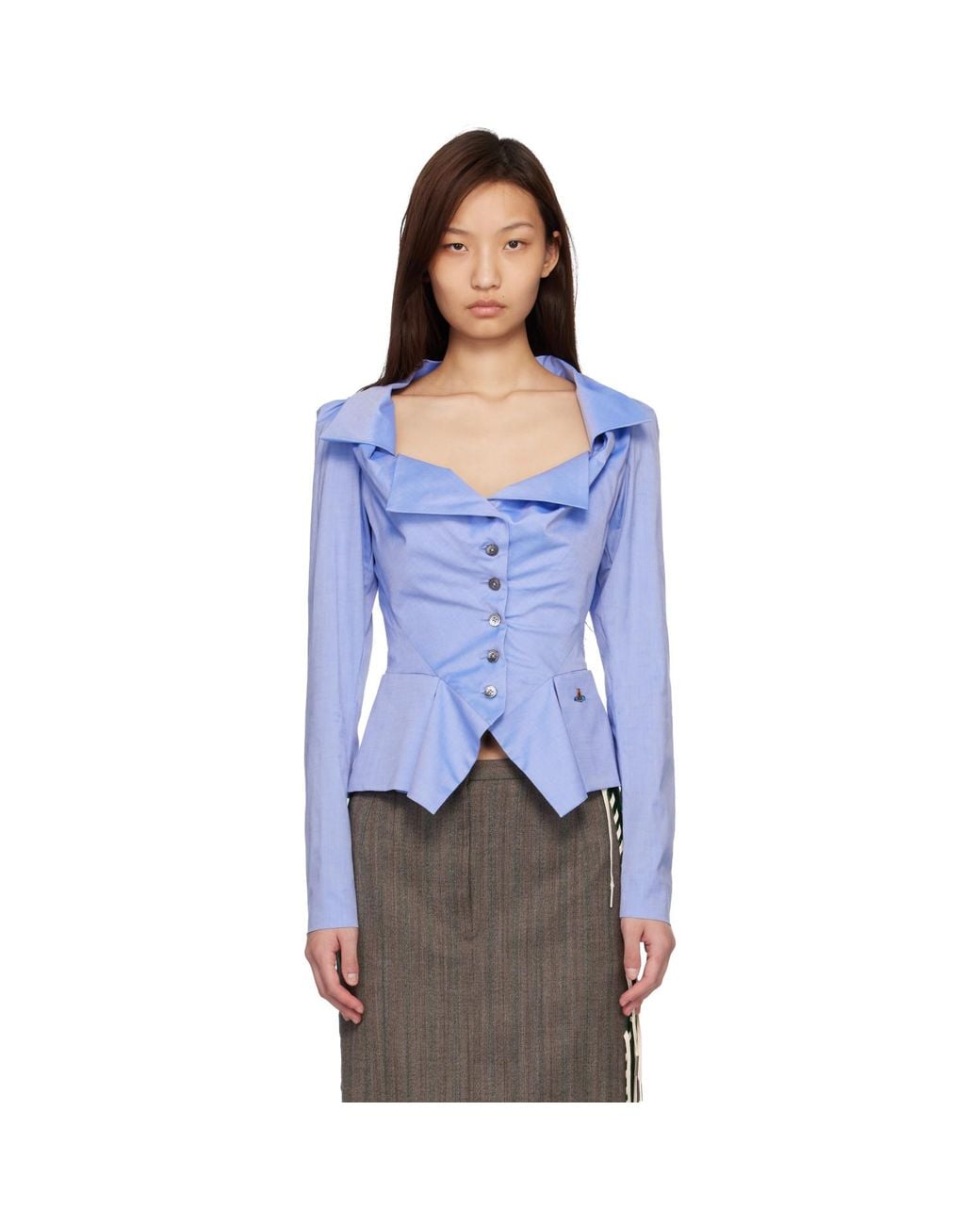 Vivienne Westwood Blue Monday Blouse