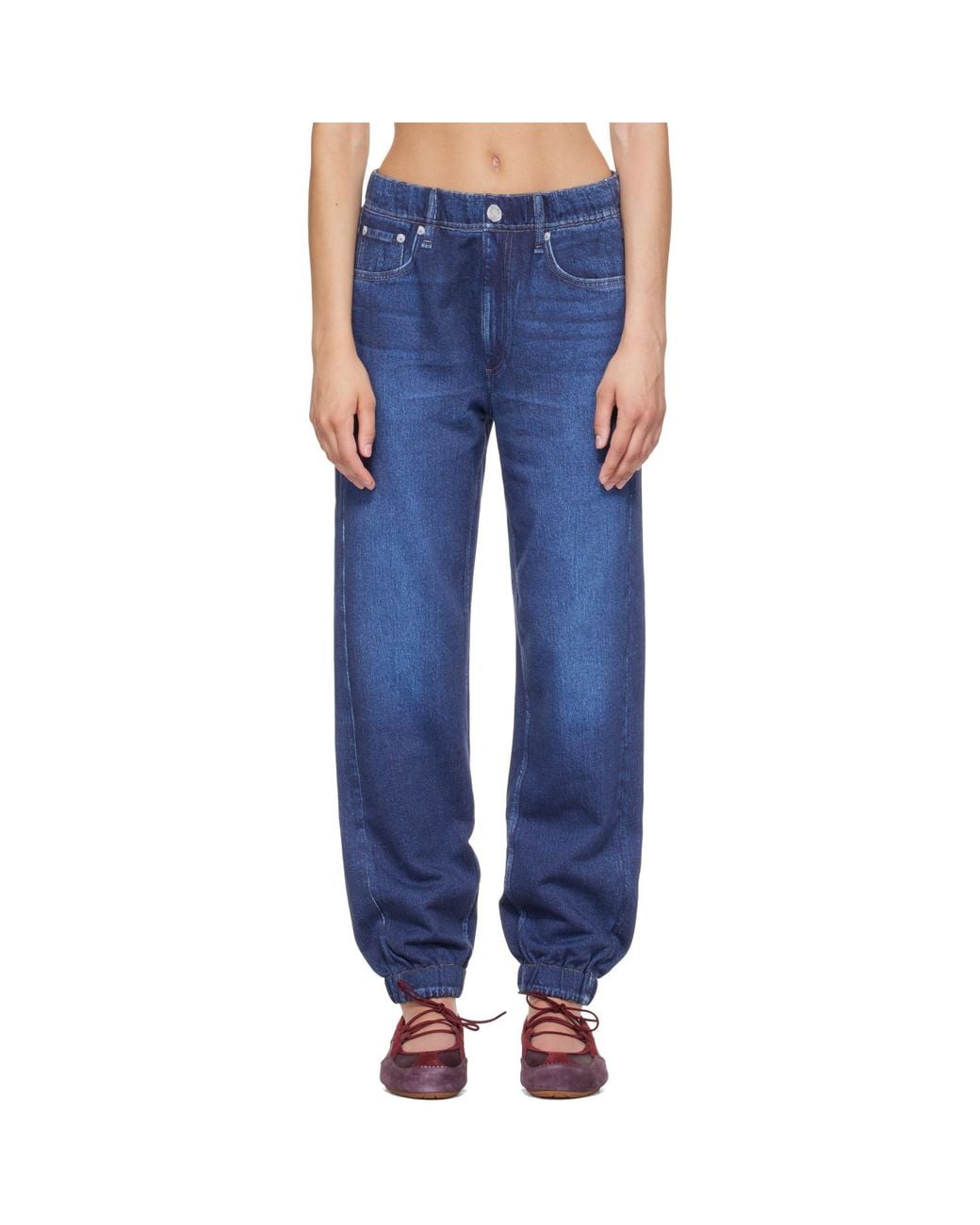 Rag & Bone Blue Rb Miramar Ankle Jogger Jeans