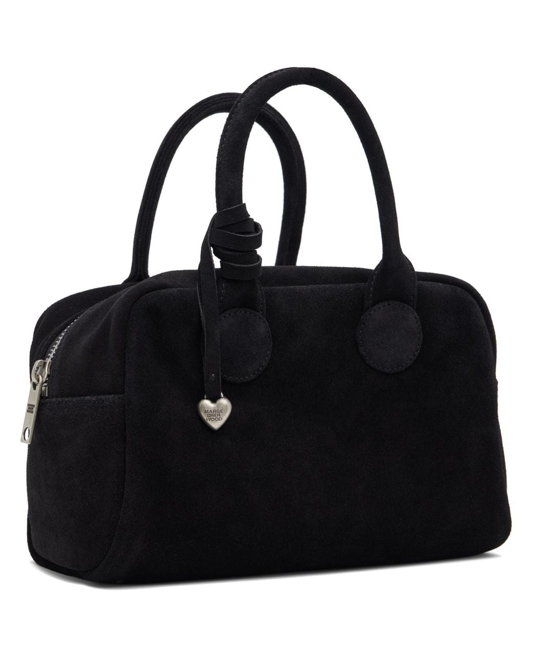 MARGE SHERWOOD Black Soft Bowling Bag