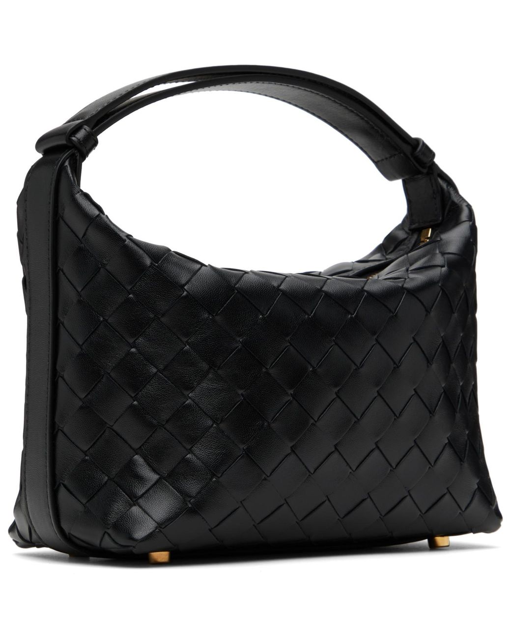Bottega Veneta Black Mini Wallace Bag