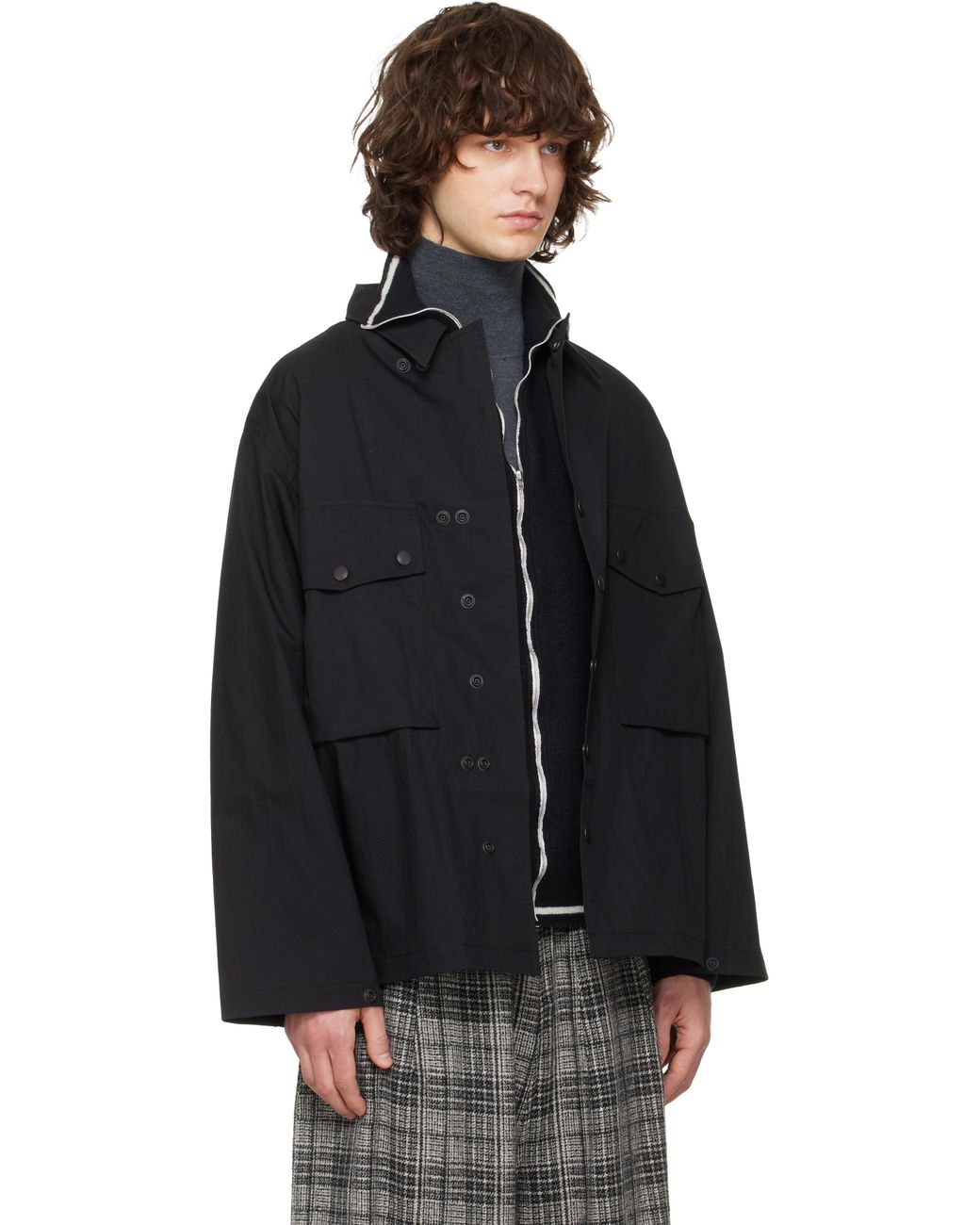 Needles Field Jacket in Black for Men | Lyst