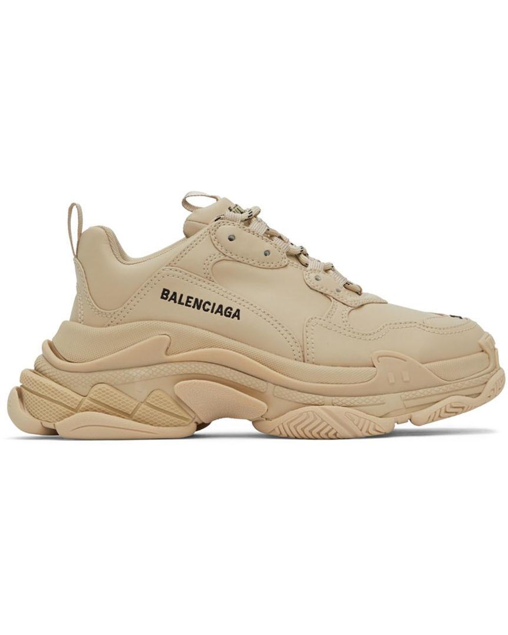 Balenciaga Triple S Low-top Sneakers in Beige (Natural) for Men | Lyst  Canada