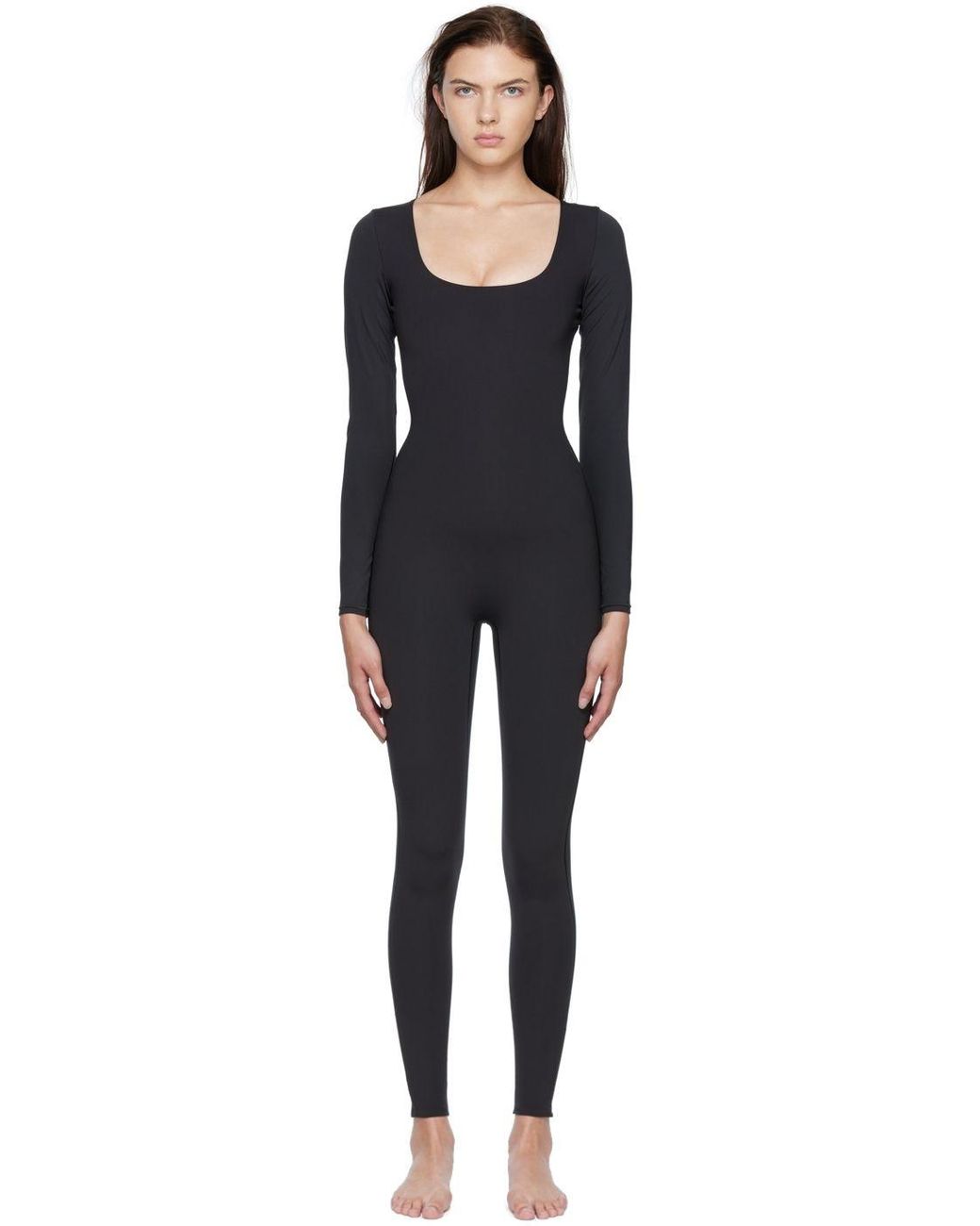 Skims All-in-one Jumpsuit in Black