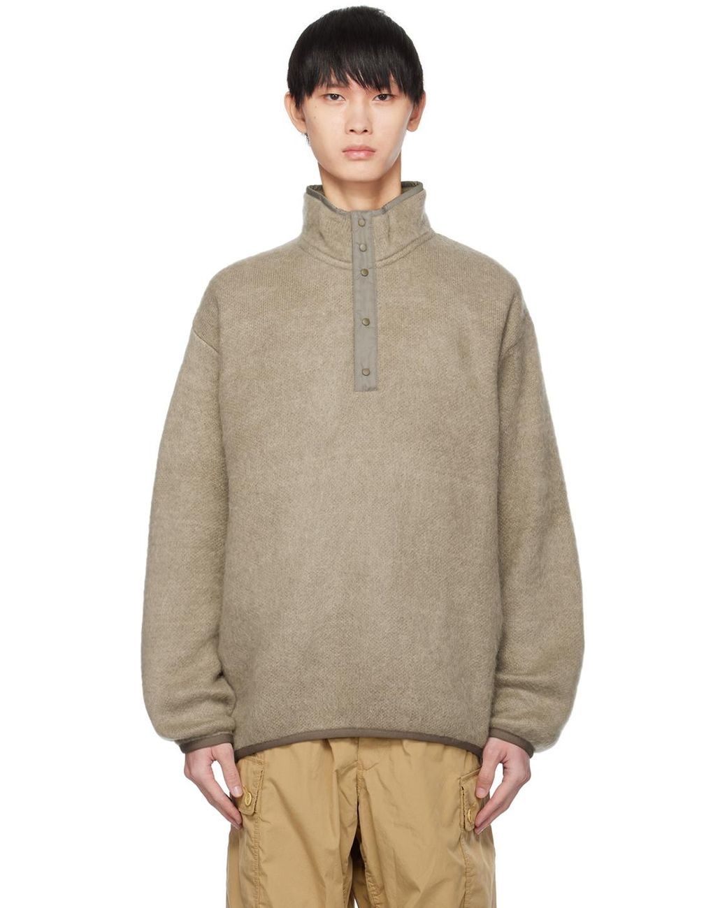 Nanamica discount fleece pullover