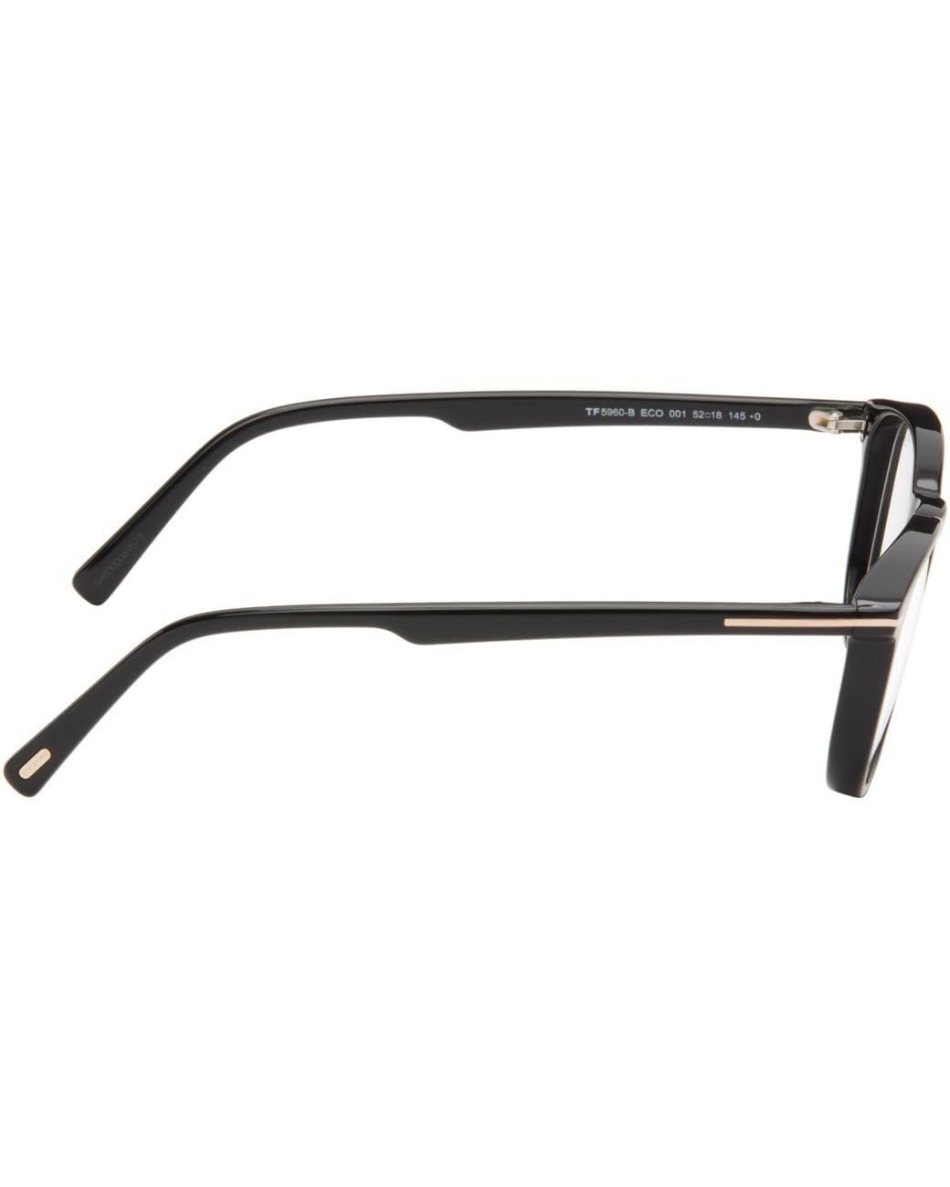 Tom Ford Brown Square Light Glasses for men