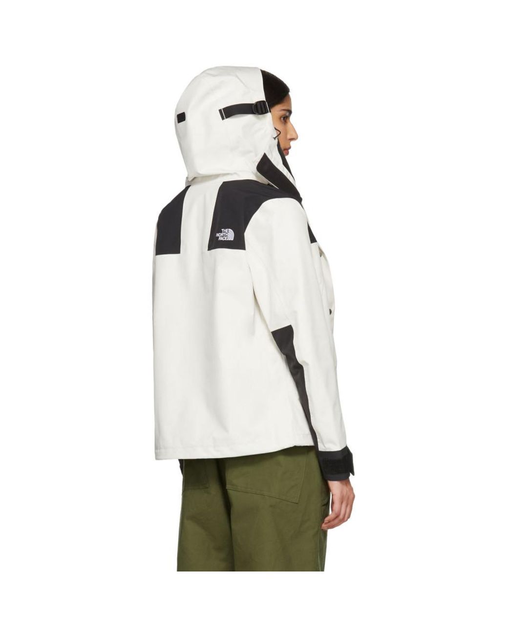 The North Face Off-white And Black Gtx 1990 Mountain Jacket | Lyst