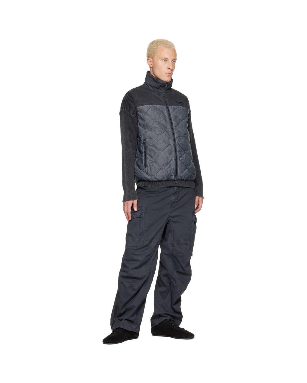 DIESEL Gray J-Alvar Vest for men