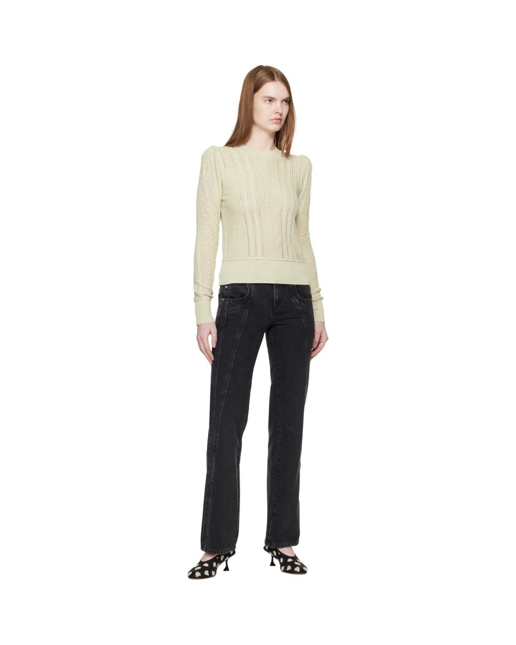 Isabel Marant Natural Off- Kayln Sweater