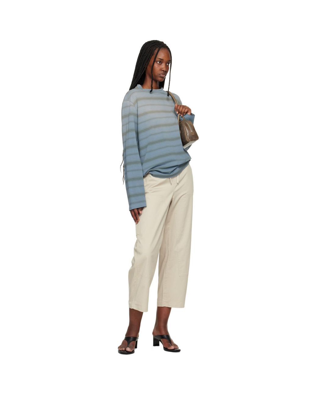 Rag & Bone Natural Off- Jolie Carpenter Lounge Pants