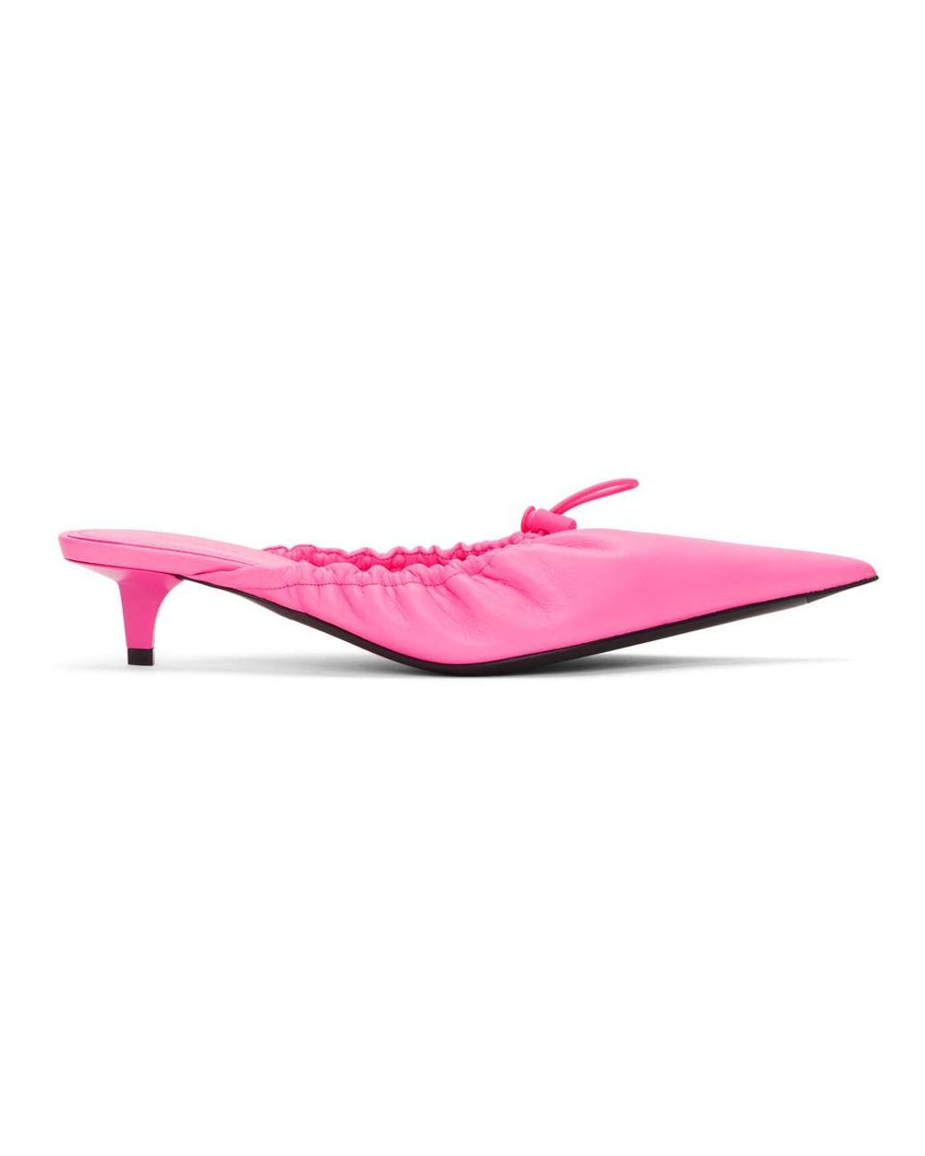 balenciaga scrunch knife mules