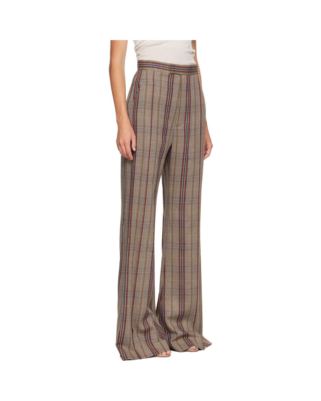 Vivienne Westwood Brown Wide Leg Trousers