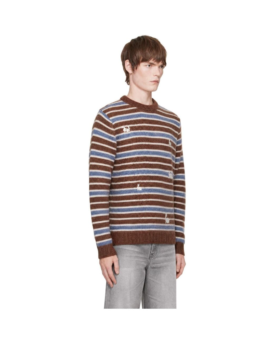 Carne Bollente Red Bunny Crossings Sweater for men
