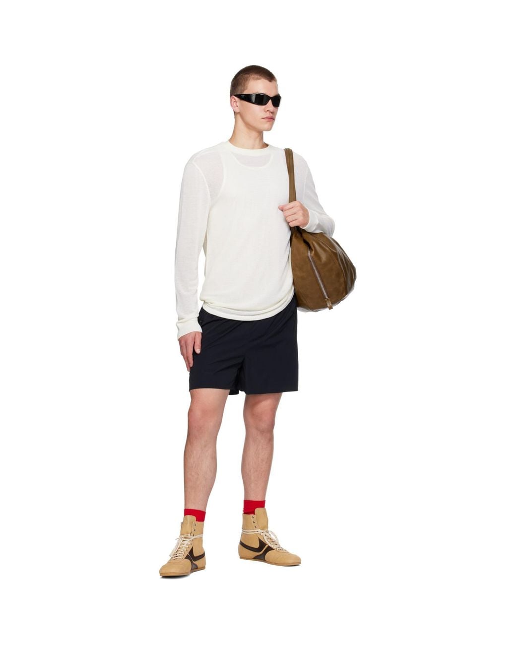 Literary Sport Blue Marcus Running Shorts for men