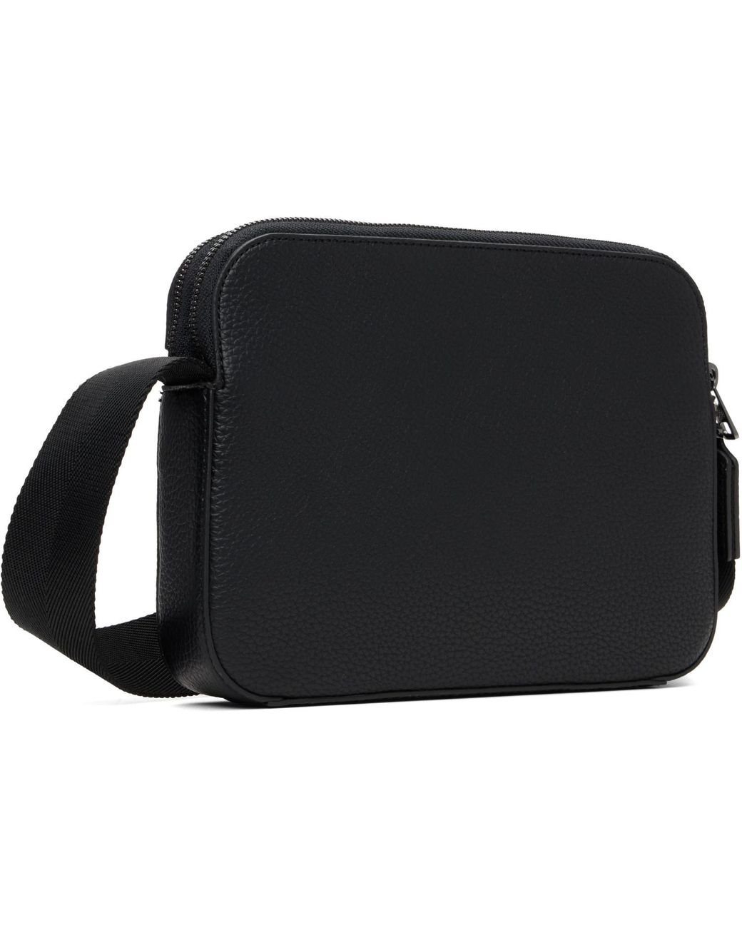 HUGO Black Logo Hardware Bag for men