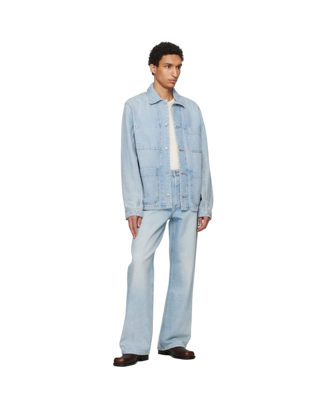 A.P.C. Blue Aaron Jeans for men