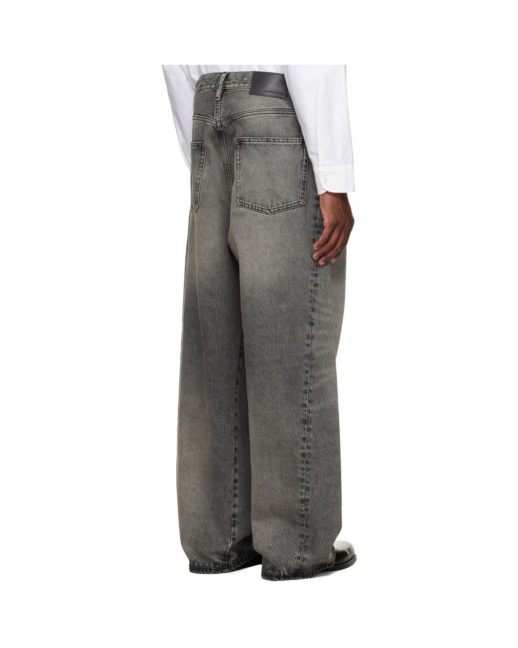 sunflower Super Wide Twist Jeans in Grey for Men | Lyst UK