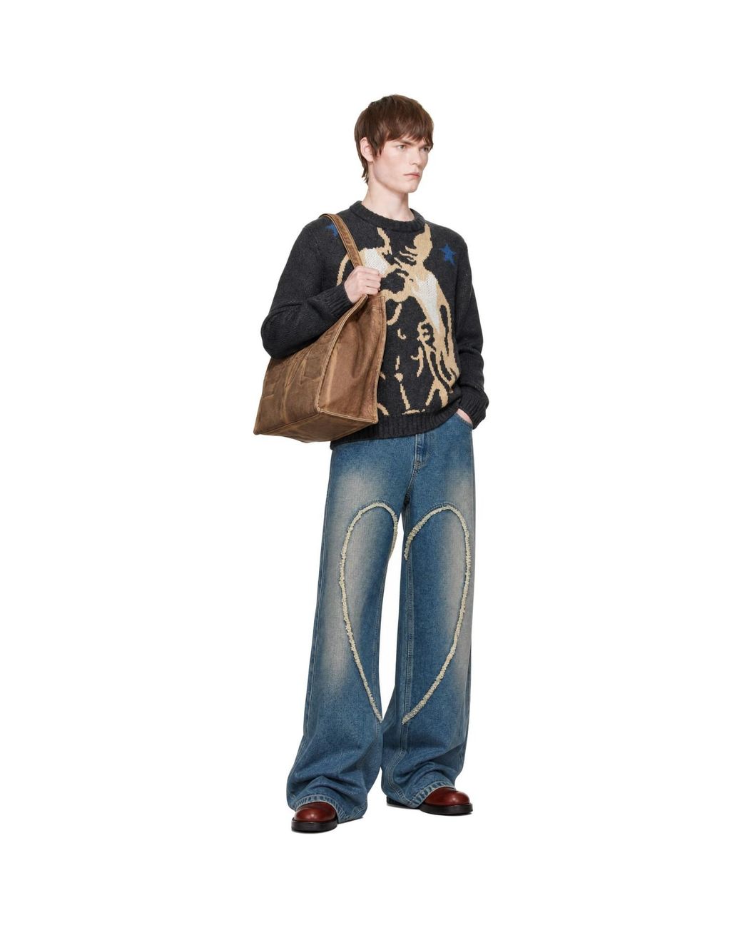 Carne Bollente Black Soft Top Sweater for men