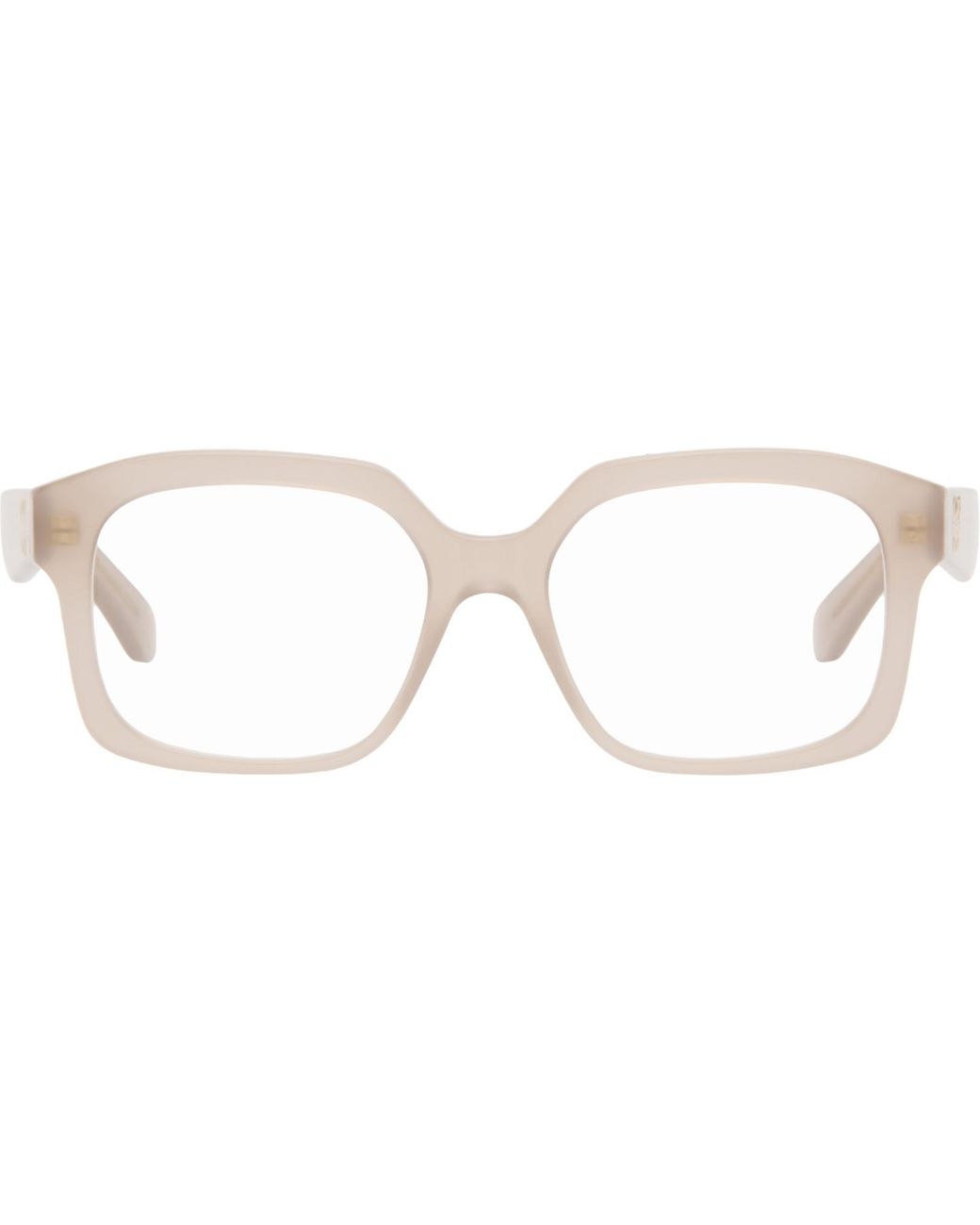 Loewe Brown Taupe Anagram Glasses