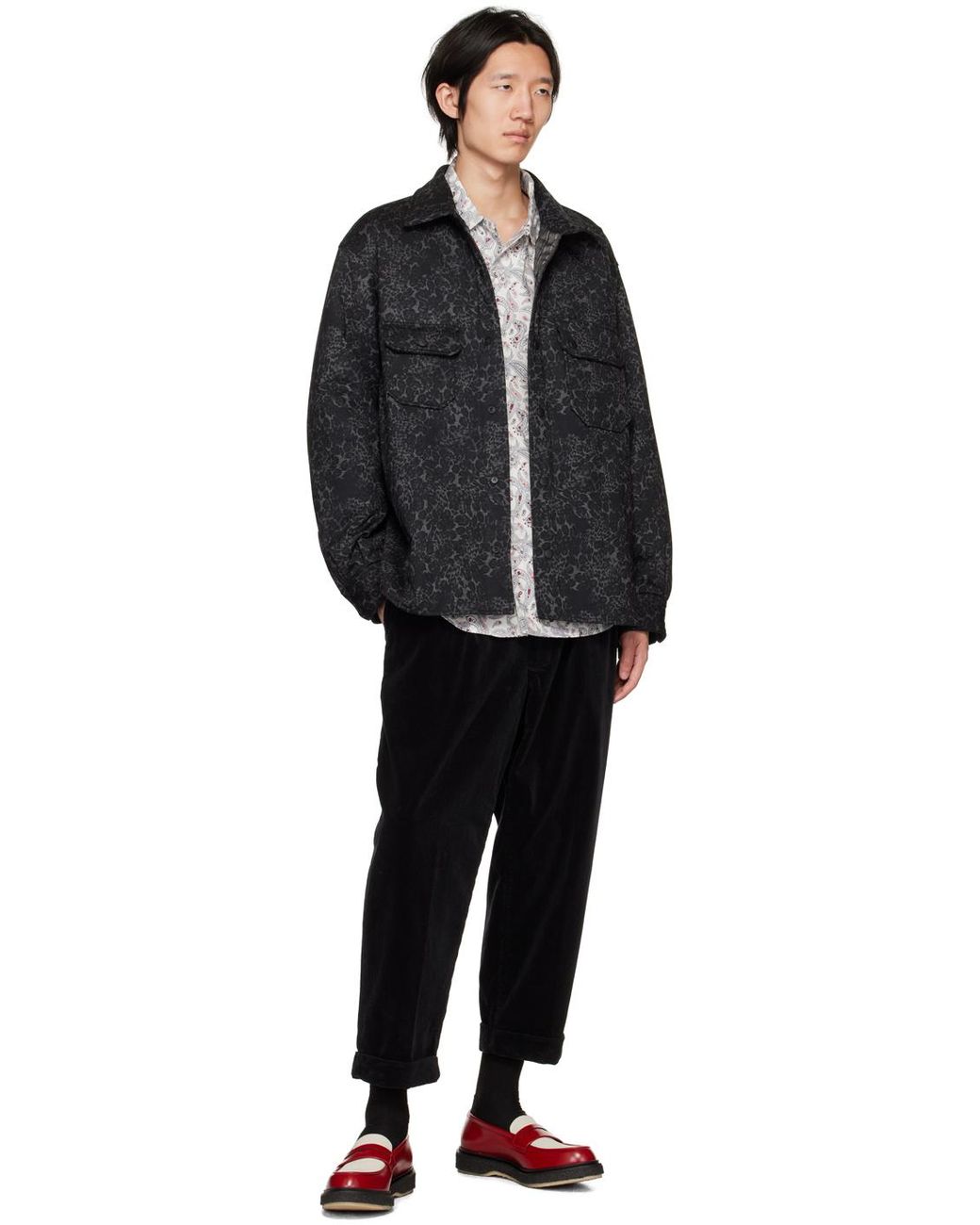 A.I.E. White Painter Shirt for men