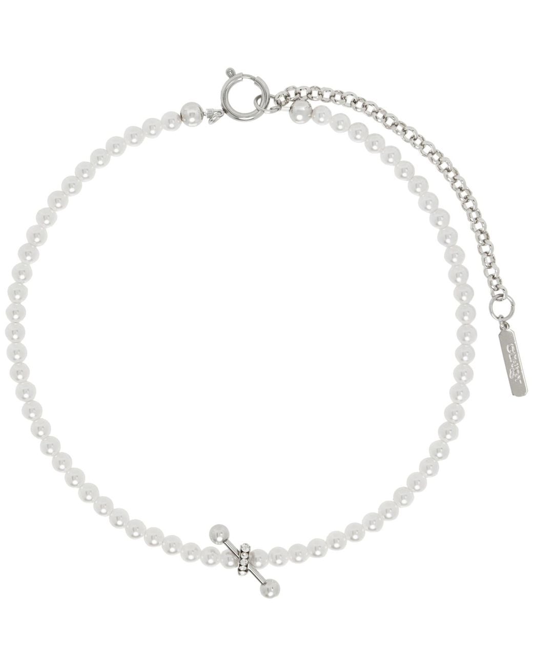 Justine Clenquet Metallic Gianni Choker for men